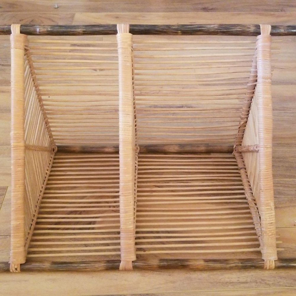 Rattan Bamboo Handmade Wall/Art Shelf